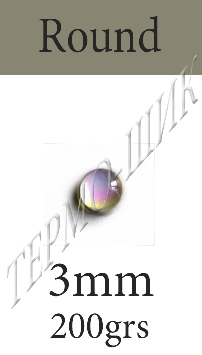  Color-Stone Round 3mm